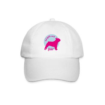 Pug Dogs Pug Humor Office Life Wauwau Fan - Baseball Cap - white/white - Front