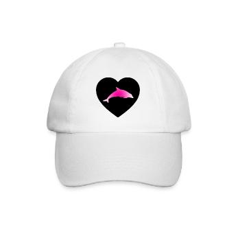 Dauphin - Casquette classique - blanc/blanc - Devant