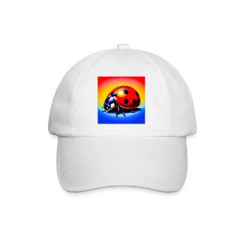 coccinelle - Casquette classique - blanc/blanc - Devant