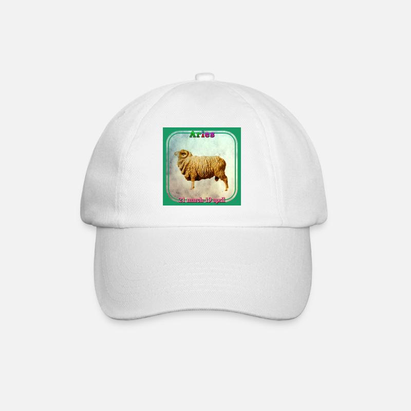 bélier - Casquette classique - blanc/blanc