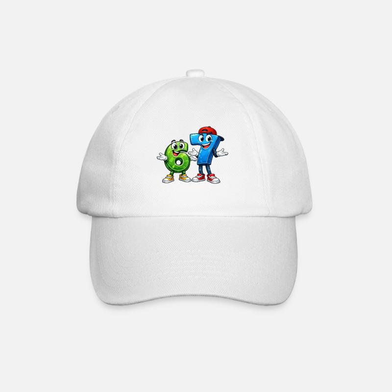 67 sixseven - Baseball Cap - white/white