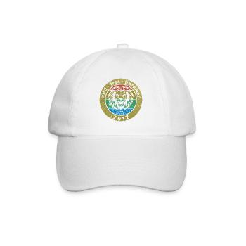 14. Geburtstag Sauvage, libre et indompté depuis 06/2012 - Casquette classique - blanc/blanc - Devant