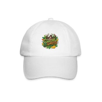 Gorille - Casquette classique - blanc/blanc - Devant
