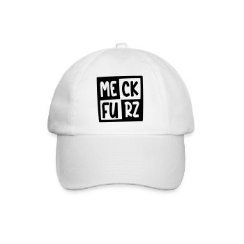 MECK-FURZ - Baseballkappe - Weiß/Weiß - Vorne