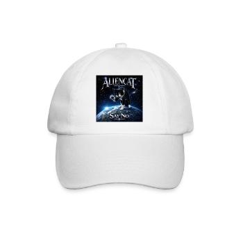 ALIENCAT Say No  - Baseballkappe - Weiß/Weiß - Vorne