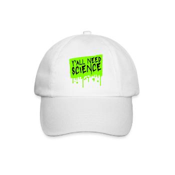 Vous avez besoin de science, de nerds drôles de science - Casquette classique - blanc/blanc - Devant