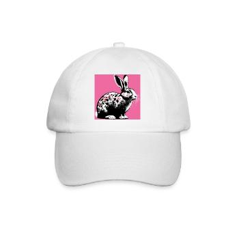 rabbit - Baseball Cap - white/white - Front
