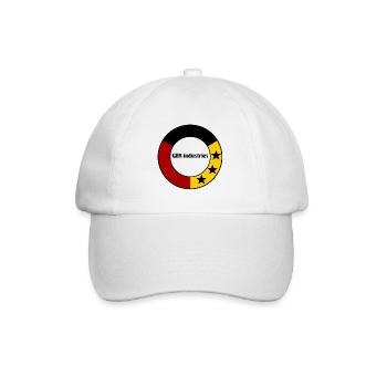 Allemagne noir rouge or - Casquette classique - blanc/blanc - Devant