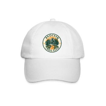 Club de Sentier Brocken | Insigne Vintage en résine - Casquette classique - blanc/blanc - Devant