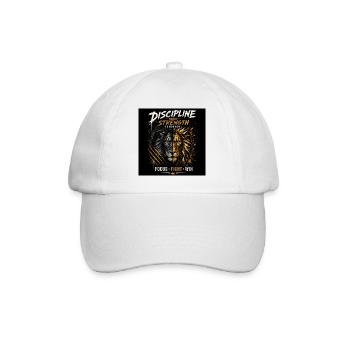 Discipline Lion Dual Strength - Baseball Cap - white/white - Front