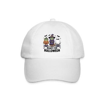 Halloween - Baseball Cap - white/white - Front