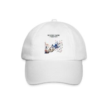Cristal cosmique et curiosité - Casquette classique - blanc/blanc - Devant