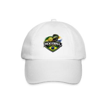Pickleball BRÉSIL - Casquette classique - blanc/blanc - Devant