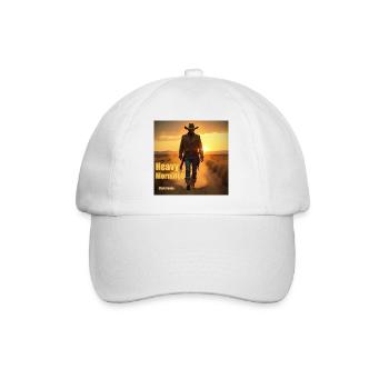 Heavy Mornings CD Cover art - Baseball Cap - white/white - Front