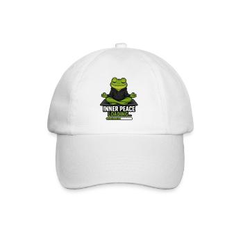 Chargement de la paix intérieure - Casquette classique - blanc/blanc - Devant