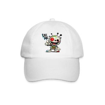 Like Me - Baseballkappe - Weiß/Weiß - Vorne