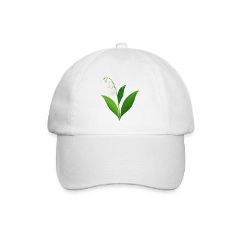 Lily of the Valley - Baseball Cap - white/white - Front