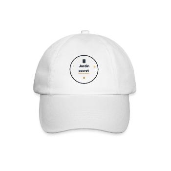 Jardin secret  - Casquette classique - blanc/blanc - Devant