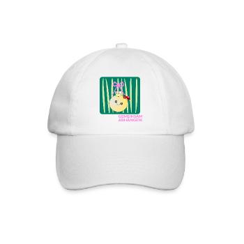Weihnachten Weihnachtskugel Abhängen - Baseballkappe - Weiß/Weiß - Vorne