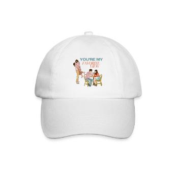 You're My Favorite View Romantic Couple Gift - Baseball Cap - white/white - Front