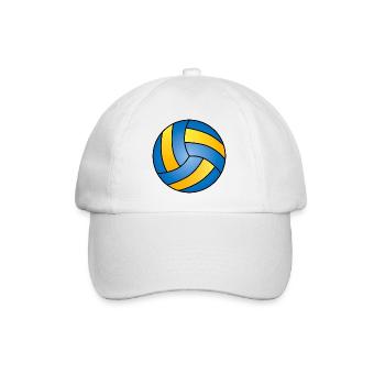 Handball Ball Sports Handball Fan Ball - Baseball Cap - white/white - Front