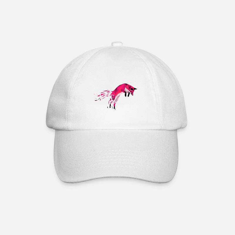 Fuchs - Baseballkappe - Weiß/Weiß