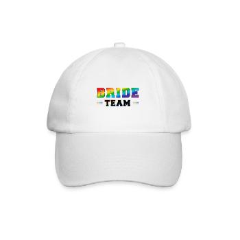 Bride Team Rainbow - Casquette classique - blanc/blanc - Devant