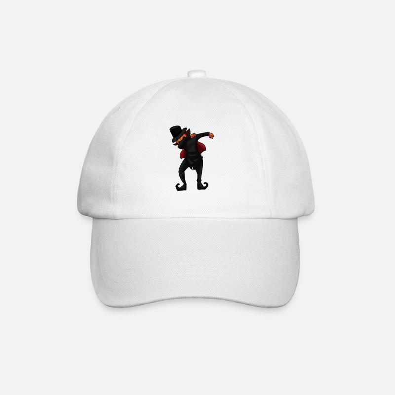 Pumpkin-man Dab - Baseballkappe - Weiß/Weiß