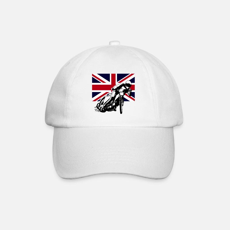 Speedway - Union Jack - Baseball Cap - white/white