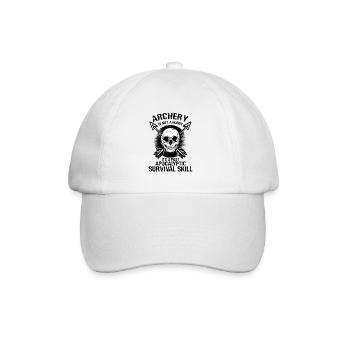 Tir à l'arc - Casquette classique - blanc/blanc - Devant
