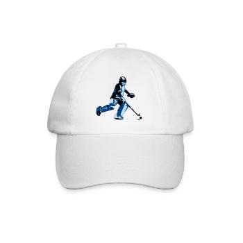 Gardien de but de hockey - Casquette classique - blanc/blanc - Devant