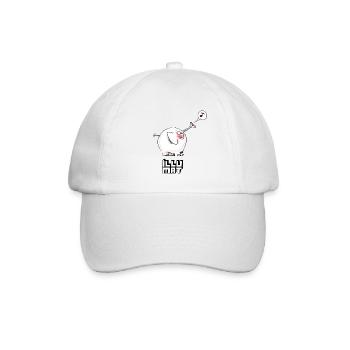 Trumpeter - Baseball Cap - white/white - Front