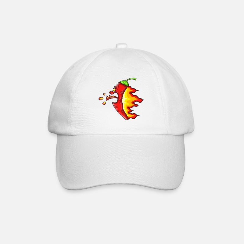 Piment fort - Casquette classique - blanc/blanc