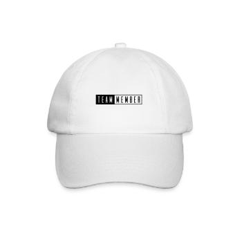 timbre de membre de l'équipe - Casquette classique - blanc/blanc - Devant