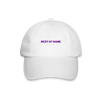 MAMIE. FÊTE DES MÈRES. BONNE FÊTE MAMIE. JE T'AIME - Casquette classique - blanc/blanc - Devant