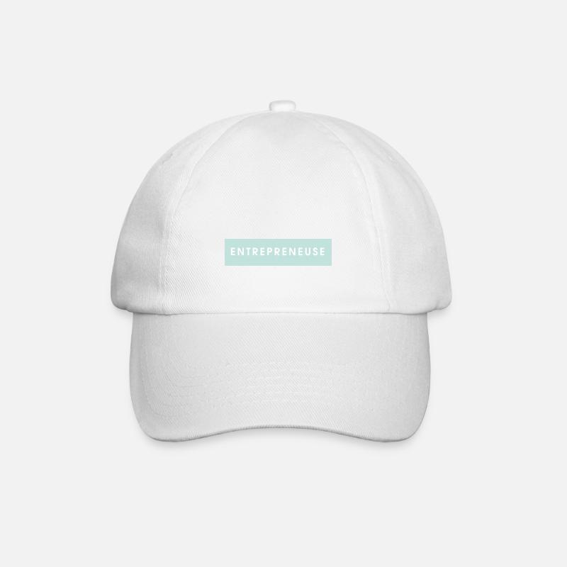 Entrepreneur - Baseball Cap - white/white