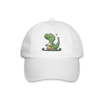 Flexible T-Rex - Casquette classique - blanc/blanc - Devant