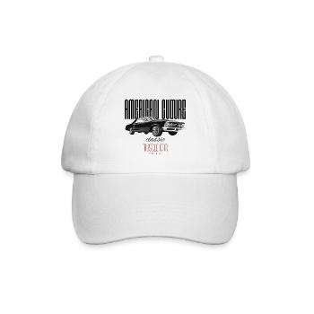 American Culture musclecars Design - Baseball Cap - white/white - Front