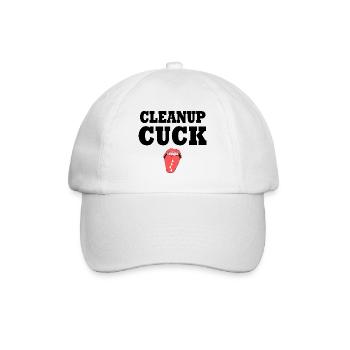 Cuckold - Baseballkappe - Weiß/Weiß - Vorne