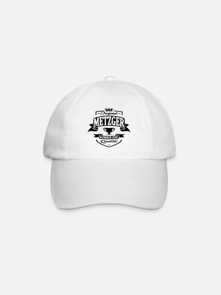metzger - Baseballkappe - Weiß/Weiß