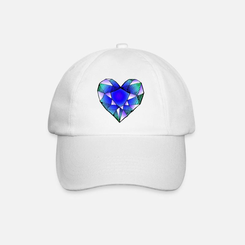 Saphir - Casquette classique - blanc/blanc
