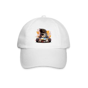 Accélérer vers la victoire - Casquette classique - blanc/blanc - Devant