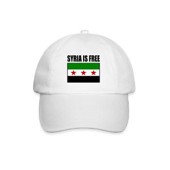 Drapeau de la Syrie - Casquette classique - blanc/blanc - Devant