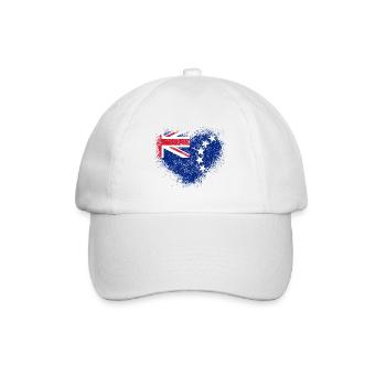 Cook Islands - Baseball Cap - white/white - Front