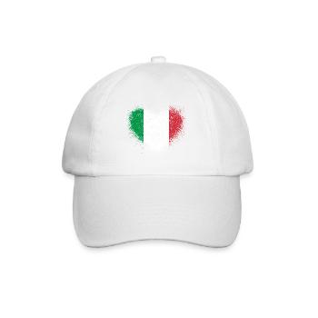 Italie - Casquette classique - blanc/blanc - Devant