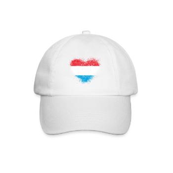 Luxembourg - Baseball Cap - white/white - Front