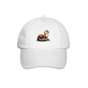 loutre 20 - Casquette classique - blanc/blanc - Devant