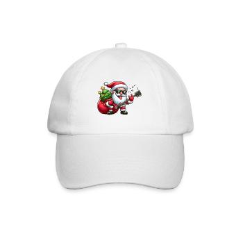 Santa Rock 1 - Baseballkappe - Weiß/Weiß - Vorne