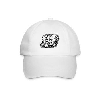 Chemnitz cadeau Karl Marx Marxisme - Casquette classique - blanc/blanc - Devant