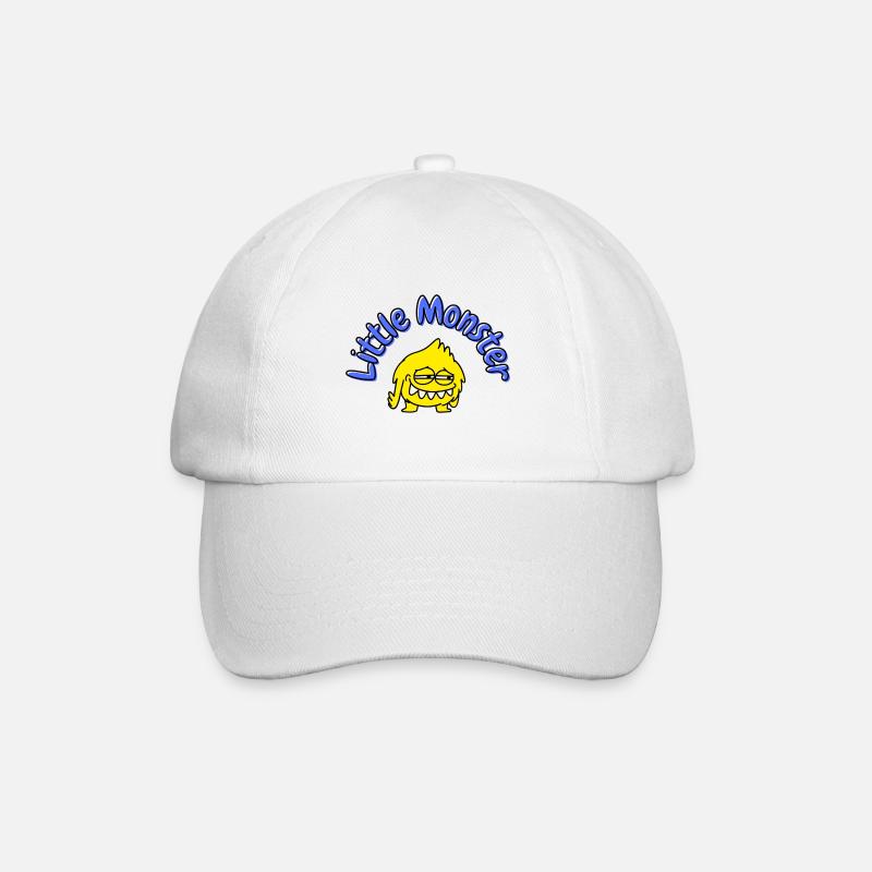 Little Monster - Baseball Cap - white/white